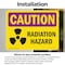 Signmission Radiation & Laser Sign, 7 in H x 10 in W, Vinyl Decal, Rectangle OS-2PACK-CR-D-710-L-10185 - alternate 4